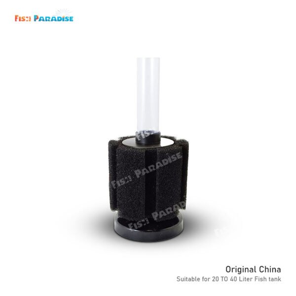 Aquarium Biochemical Super Sponge Filter (XINYOU XY-2835)- Suitable for 20 TO 40 Liter Fish tank. 1 XY-2835 Sponge Filter, 10 Feet Pipe, 2 Air flow Controller, 1 T Connector