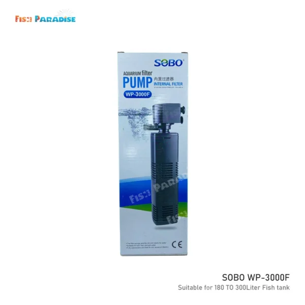 Aquarium Internal Filter Sobo WP-3000F